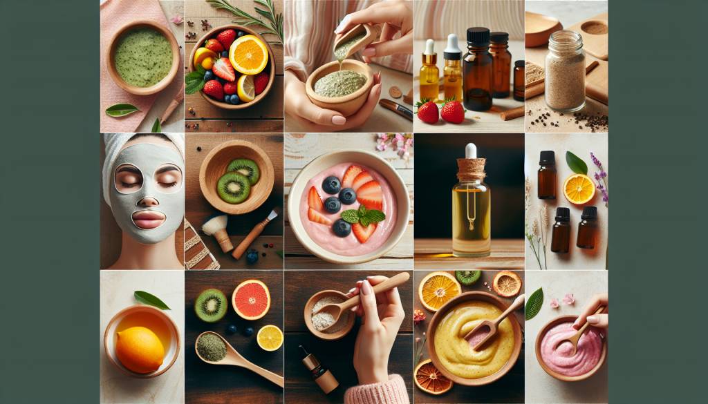 développer une routine beauté naturelle avec des produits diy